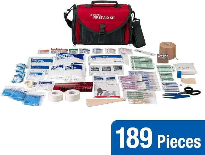 24/7 First Aid Coaches' First Aid Kit, Sports First Aid Kit Duffel Bag - Image 3