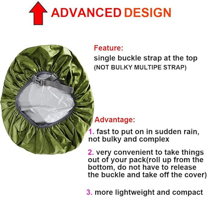 Waterproof Backpack Rain Cover - Image 6