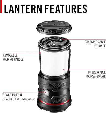 COAST EAL30R 1000 Lumen Rechargeable Emergency Camping Lantern - Image 6