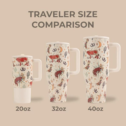 HydroJug Traveler - 40 oz Water Bottle - Fits in Cup Holder - Image 4