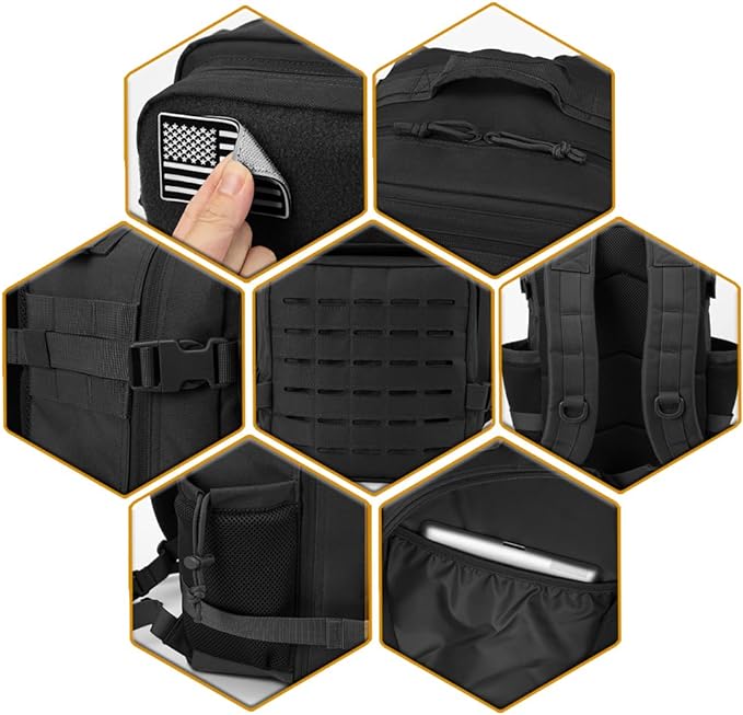 QT&QY 25L/45L Military Tactical Backpack - Image 6