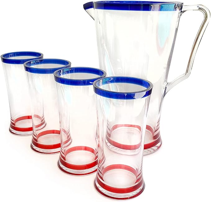 Lily's Home Unbreakable Acrylic Highball Tumblers - Image 6