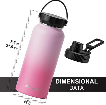Navigate 32 oz Insulated Stainless Steel Sports Water Bottle - Image 3