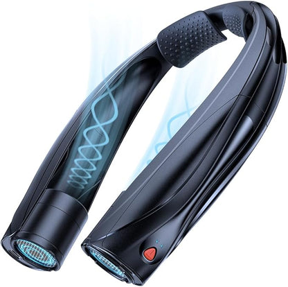 Portable Neck Fan, 6000mAh Personal Fan, 360° Cooling Rechargeable Wearable Fan by Vexolta