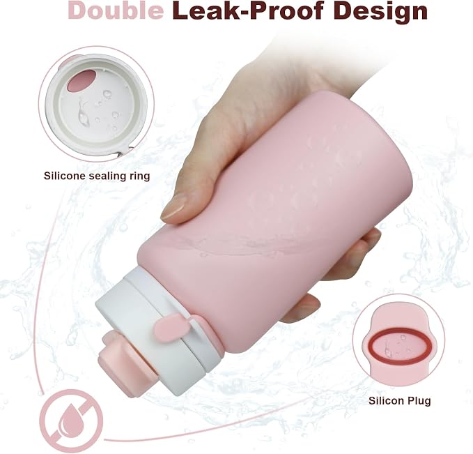 PLTCAT Collapsible Foldable BPA Free Reusable Lightweight Leak-Proof Travel - Image 4