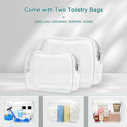 Sinaliy Large Travel Backpack for Women, 40L Carry On Backpack, 17 Inch Laptop - Image 6