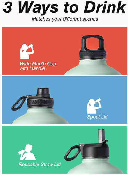 Coolflask 128 oz Gallon Water Bottle Insulated - Image 5