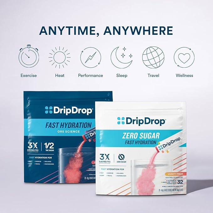 DripDrop Sugar Free Hydration Packets - Image 7