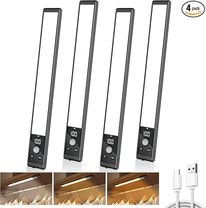 Mpotmiy 4 Pack 12" Under Cabinet Lights by Mpotmiy