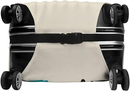 Airplane Travel Accessories Stretch Luggage Cover, Washable Suitcase Protector - Image 5