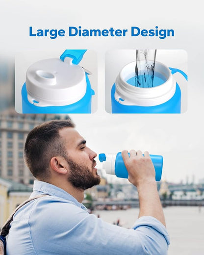 Collapsible Water Bottle, Portable Folding Bottle & Water Bottle - Image 3