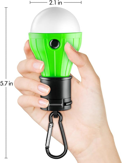 FLY2SKY Portable LED Tent Lamp, Clip Hook Hurricane Emergency Light Bulb - Image 7