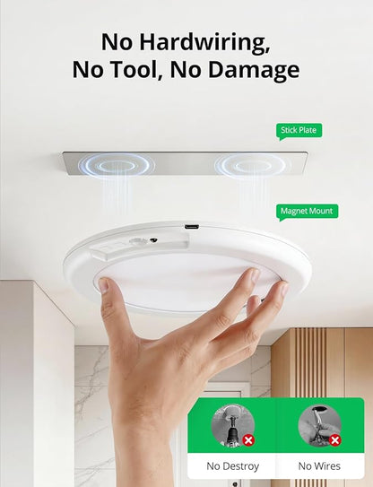 Bojim Rechargeable RGB Waterproof Shower Ceiling Light - Image 2