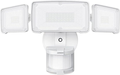 LEPOWER LED Security Lights Motion Sensor Light Outdoor, 38W 4200LM Light by LEPOWER
