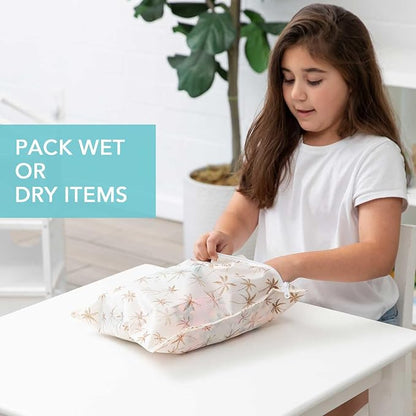 Bumkins Waterproof Wet Bag for Baby, Swim Suit, Cloth Diapers, Pump Parts - Image 4