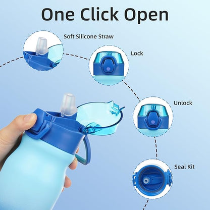 BJPKPK Insulated Water Bottle 25oz Stainless Steel Water Bottles - Image 3