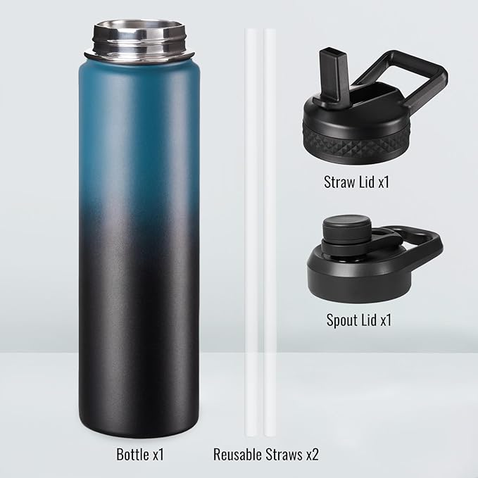 Fijinhom 24 oz Insulated Water Bottle - Image 2