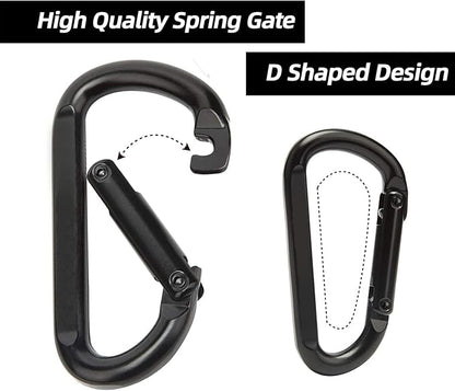 EZYA Heavy Duty Carabiner Clips, 860lbs - Image 3