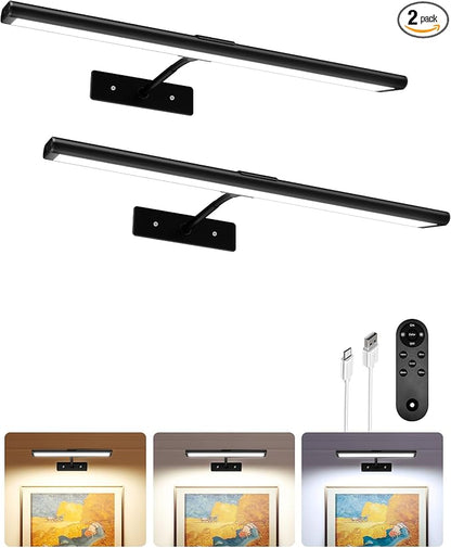 EZVALO Picture Light for Wall, Dimmable Magnetic LED Art Painting Light by EZVALO