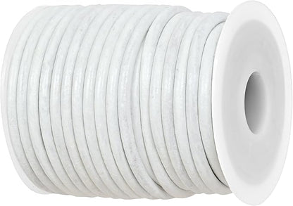 GENIQUE Real/Genuine Round Leather String Cord by GENIQUE