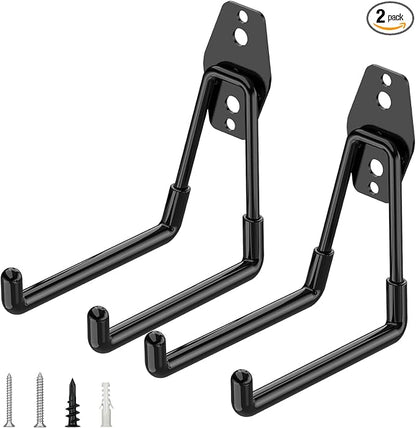 TICONN 2 Pack Heavy Duty Garage Hooks, Steel Utility Wall Storage Hooks by TICONN