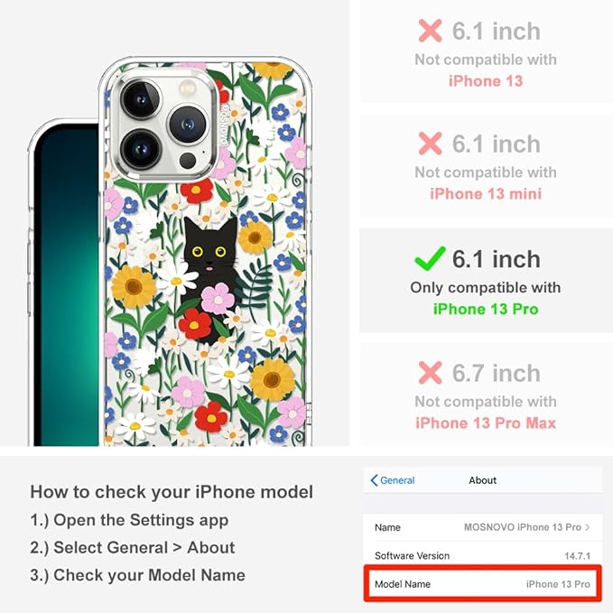 MOSNOVO Case for iPhone 13 Pro - Image 2