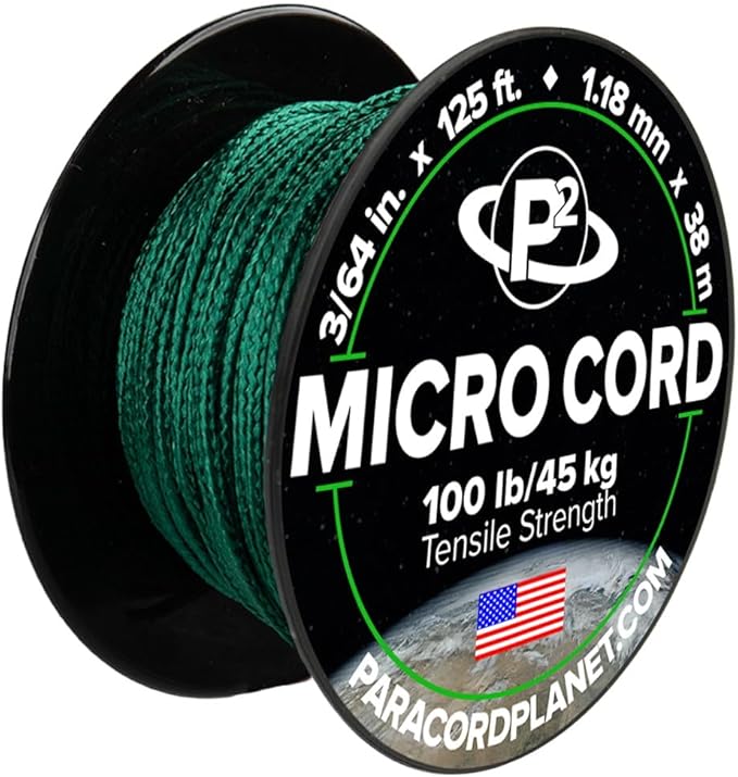 Paracord Planet Micro Paracord – Thin Braided Cord by ParacordPlanet