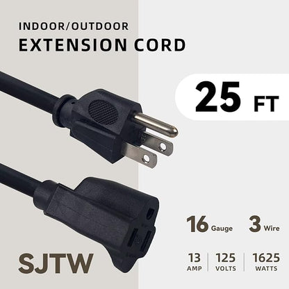 25ft Outdoor Extension Cord for Christmas Decorations - Image 2