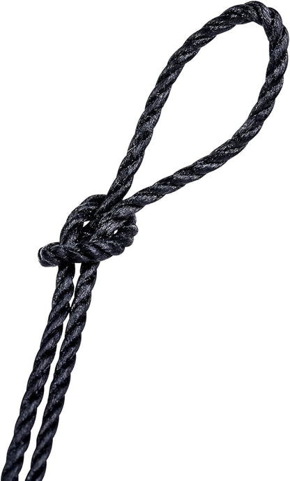 HONGDA Tarred Bank Line Twine, 465 Feet Nylon Twine #36 Bank Line-Black Nylon - Image 4