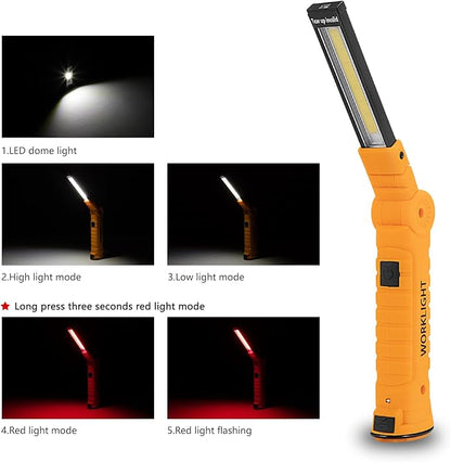 Lmaytech 3 Pack Rechargeable LED Work Lights - Image 3
