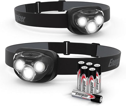 Energizer LED Headlamp PRO, IPX4 Water Resistant Headlamps, High-Performance by Energizer