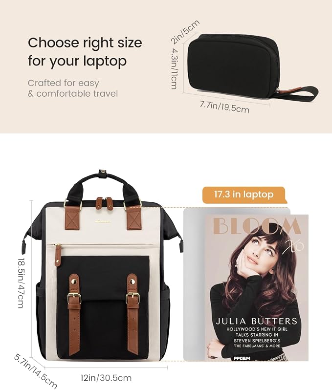 LOVEVOOK 17 Inch Laptop Backpack - Image 8
