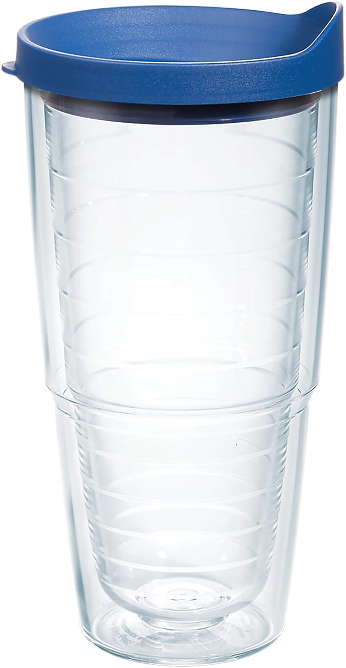 Tervis Clear & Colorful Lidded Made in USA Double Walled Insulated Tumbler by TervisTumblerCompany