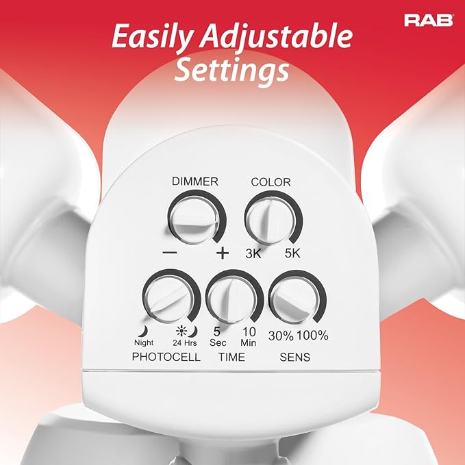 RAB Lighting LU160 Luminator Motion Sensor Outdoor Lights - Image 4