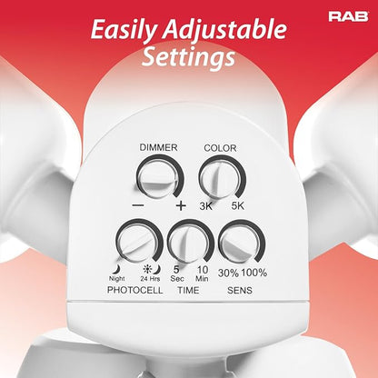 RAB Lighting LU160 Luminator Motion Sensor Outdoor Lights - Image 4
