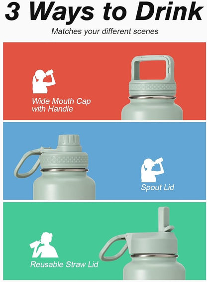 Coolflask Water Bottle 40 oz Insulated - Image 5