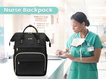 LOVEVOOK Extra Large Travel Laptop Backpack Women, 18 Inch Womens Work Backpack - Image 8