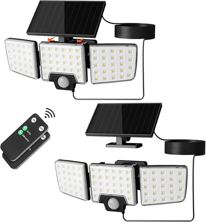 Lepro Solar Security Lights Outdoor Motion Sensor, 2 in 1 Separated and by Lepro