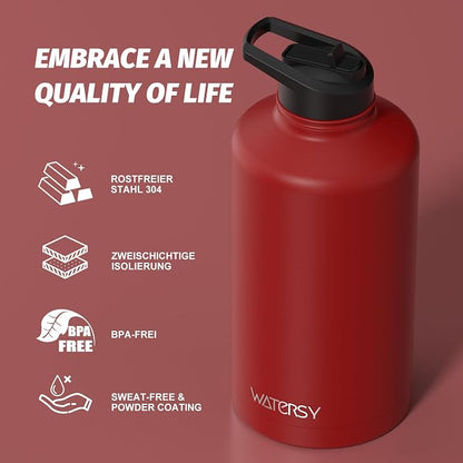 87oz Insulated Water Bottle, BPA Free&Leak Proof, 1.5 Gallon Stainless Steel - Image 8