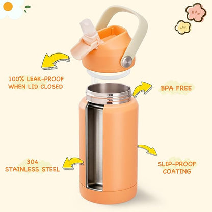 Kerilyn 12oz Water Bottle, Stainless Steel Insulated Water Bottle - Image 3