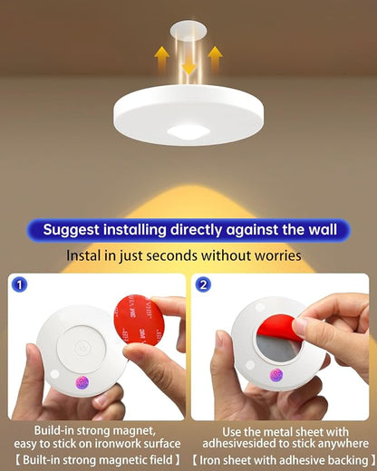 Puck Lights with Remote, 2000mAH Battery Operated, Rechargeable Shelf Light - Image 7
