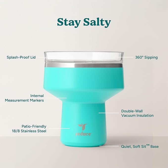 REDUCE Saltini 16 oz Cocktail Tumbler - Image 3