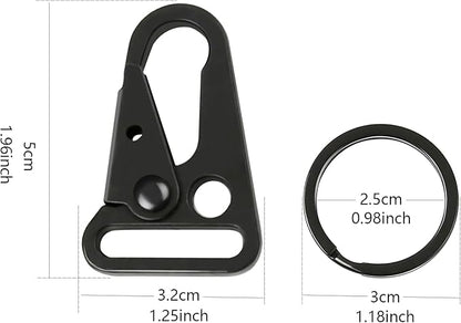 12 Sets Tactical Snap Hooks, Paracord Bracelets, Use - Image 2