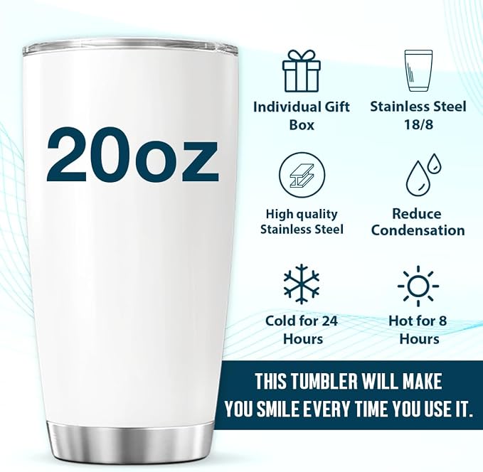 CUBICER Colorful Crayon Teacher Quote Design 20 Oz Tumbler - Image 6