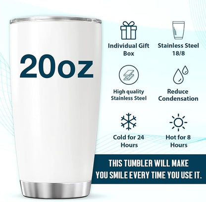 CUBICER Colorful Crayon Teacher Quote Design 20 Oz Tumbler - Image 6