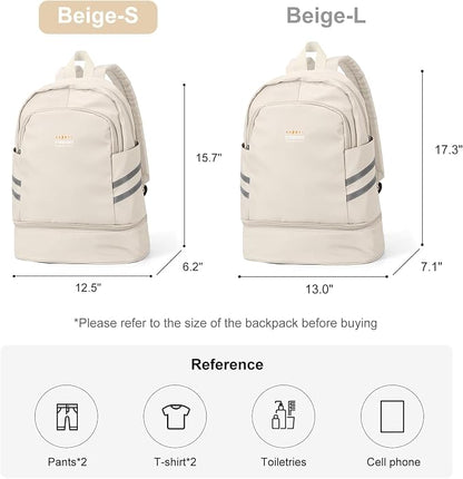 coofay Gym Backpack For Women Waterproof Sports Backpack - Image 2