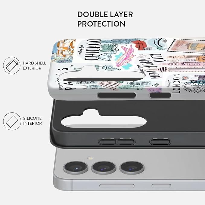 Compatible for Samsung Galaxy A27 5G Case, Dual Layer Heavy Duty 2 in 1 - Image 2