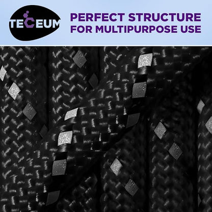TECEUM Reflective Paracord Rope 1000 – 1000ft/200ft/100ft/50ft – 40+ Colors – - Image 8