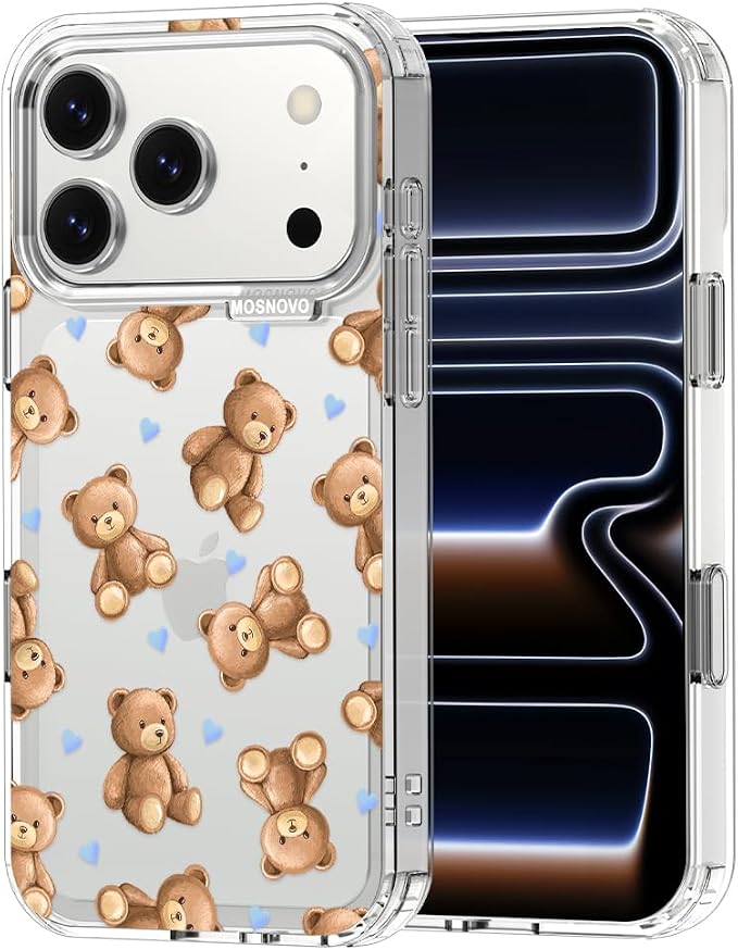 MOSNOVO for iPhone 17 Pro Case, Shockproof Military-Grade Protection 6.6ft Drop by Mosnovo