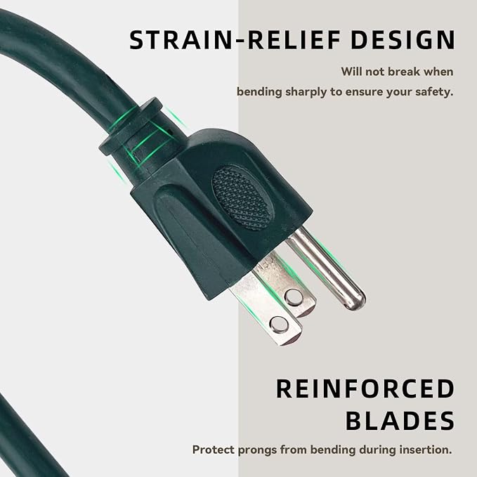 6ft Outdoor Extension Cord - Image 3